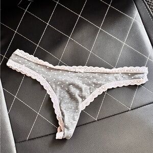 Polka dot underwear